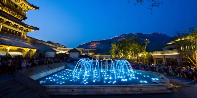 長(cháng)城音樂(lè )水舞秀